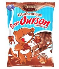 Ourson en chocolat Cémoi 180gr