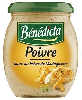 Bénédicta Sauce Poivre 240 gr