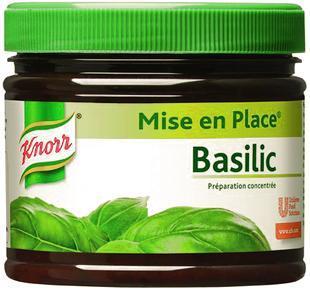 Préparation Basilic Knorr