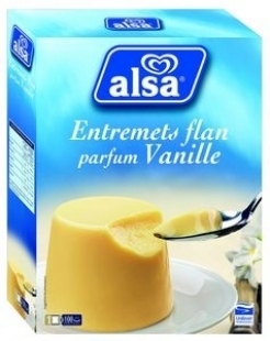 Flan vanille Alsa