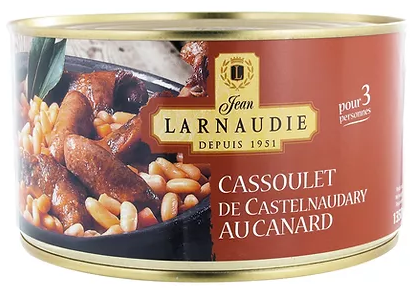 Cassoulet de canard Larnaudie