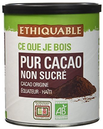 Cacao Pur ethiquable sans sucre