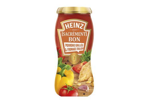 Heinz poivrons grilles et fromage italien