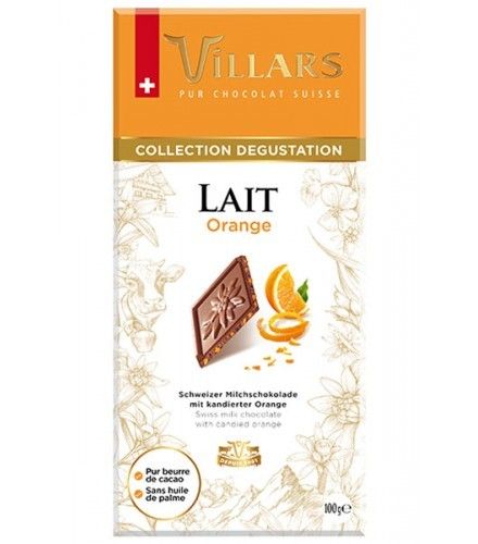 Chocolat Villars Lait & Orange