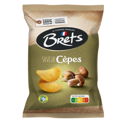 Chips Bret's aux Cèpes