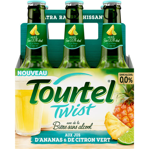 Tourtel Twist Ananas et Citron vert