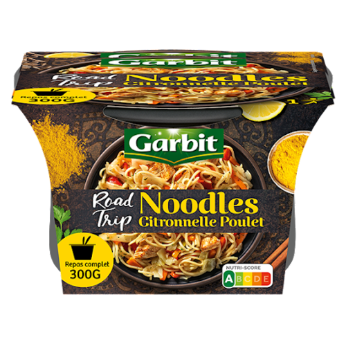 Noodles Citronnelle Poulet Garbit